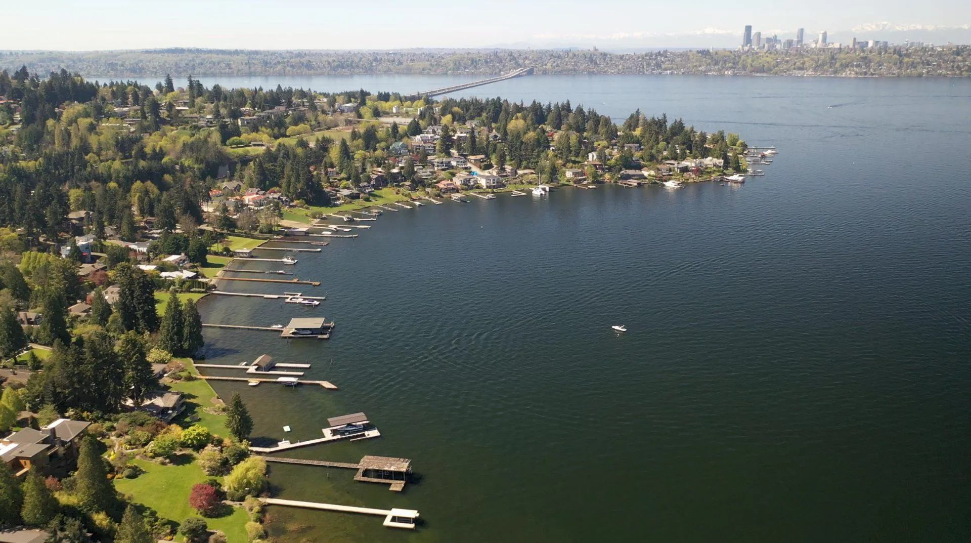 View of Mercer Island