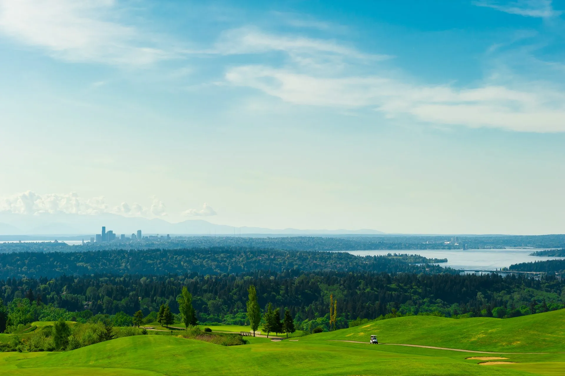 View of Newcastle Golf