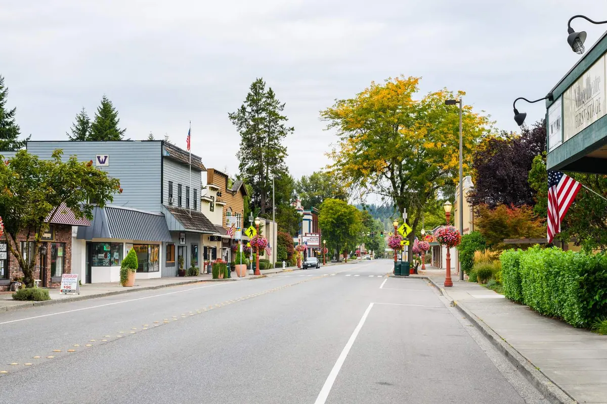 Photographic view of Issaquah