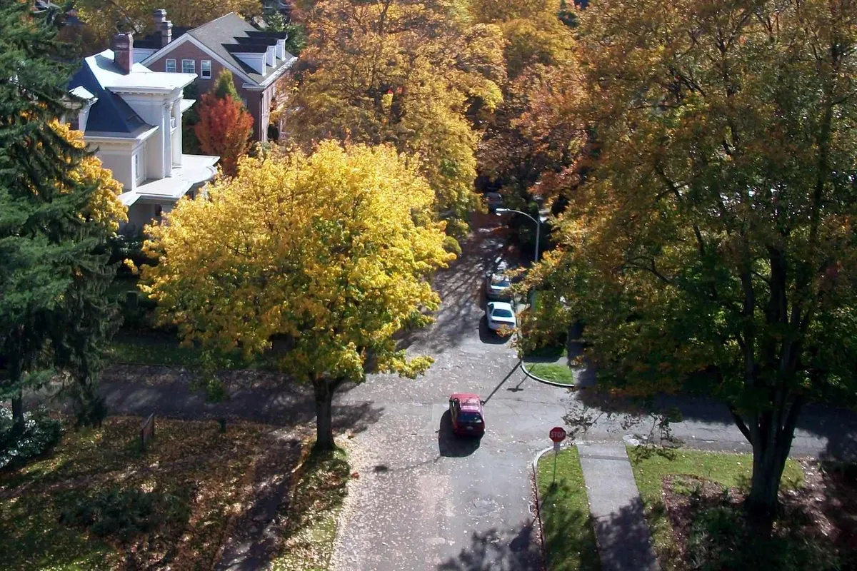 Photographic view of North Capitol Hill